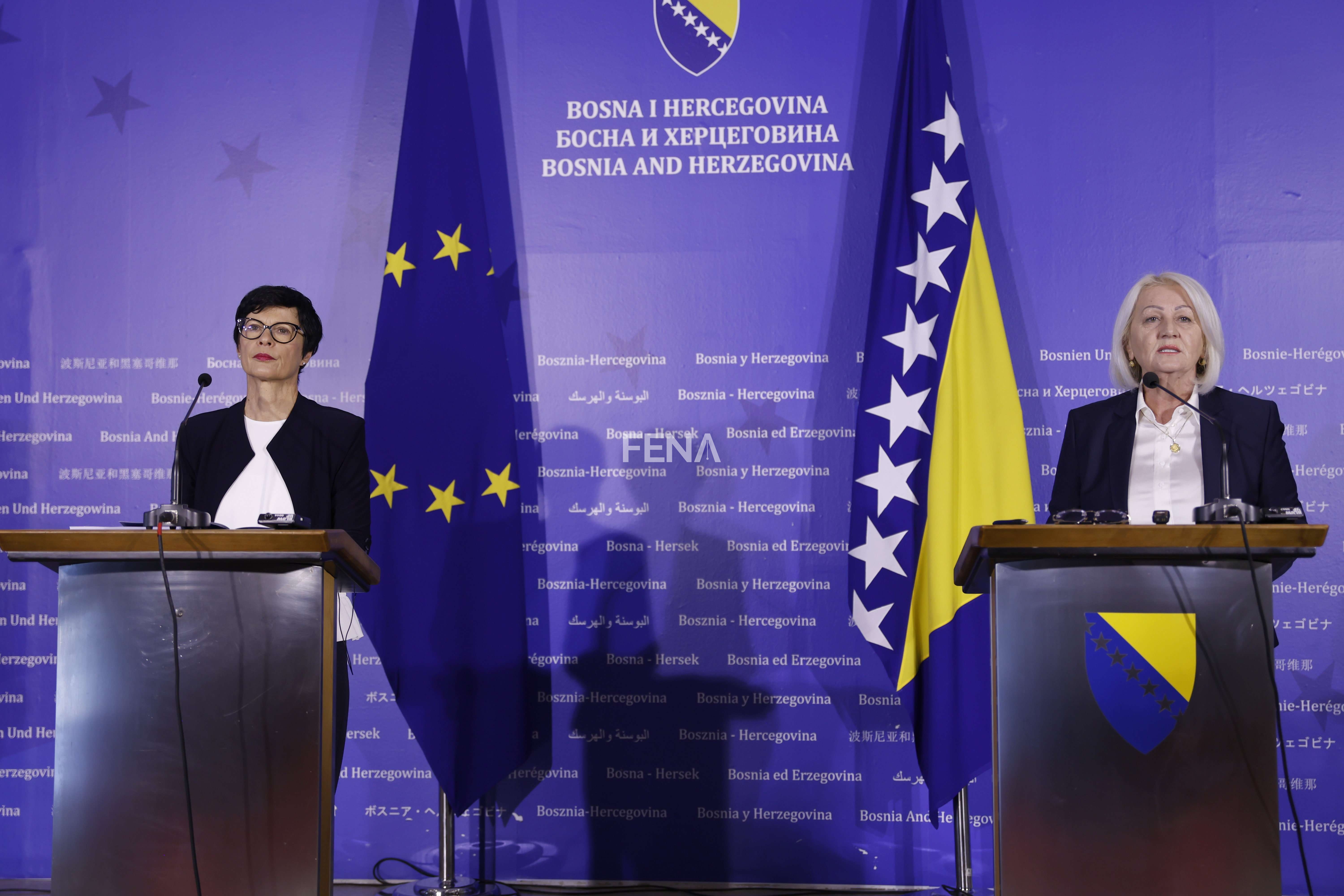 Evropska komesarka za proširenje Marta Kos boravi u trodnevnoj zvaničnoj posjeti BiH